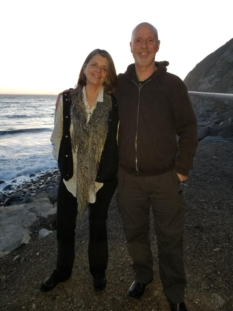 Ellen and Steve at Pt. Mugu CA